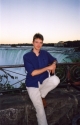 David Jennions (Pythonist) General  Gallery: Al in Front of the Falls.jpg
